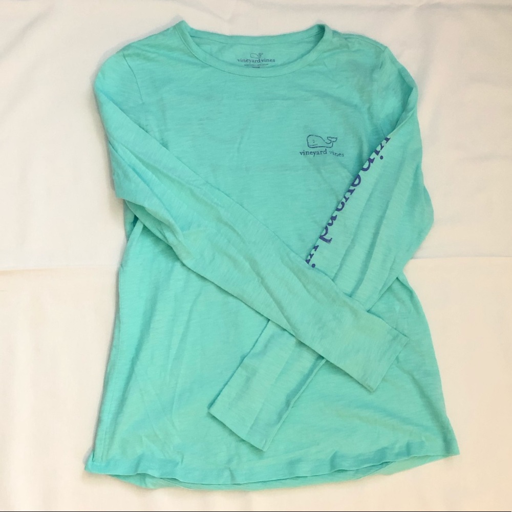 Women's Blue Vineyard Vines Tee